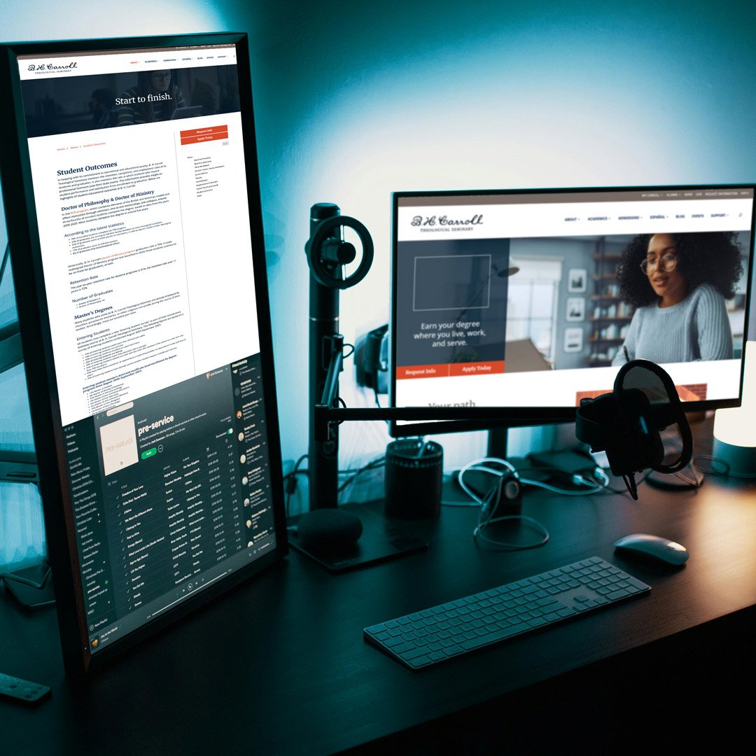 B. H. Carroll Theological Seminary - Website Design