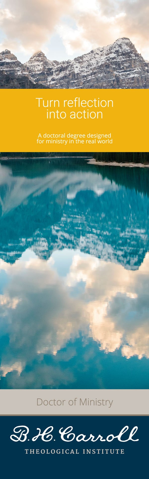 B. H. Carroll Theological Institute - Banner Designs