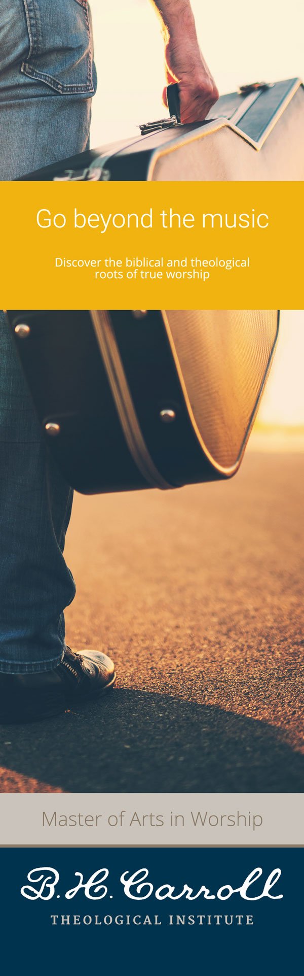 B. H. Carroll Theological Institute - Banner Designs