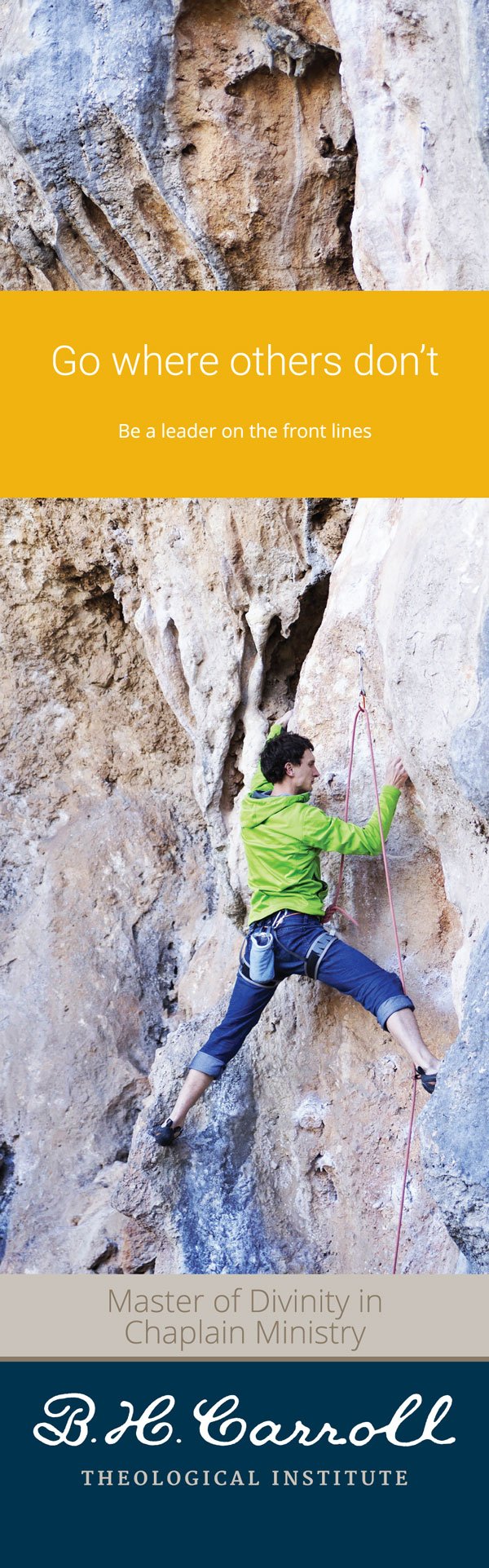 B. H. Carroll Theological Institute - Banner Designs