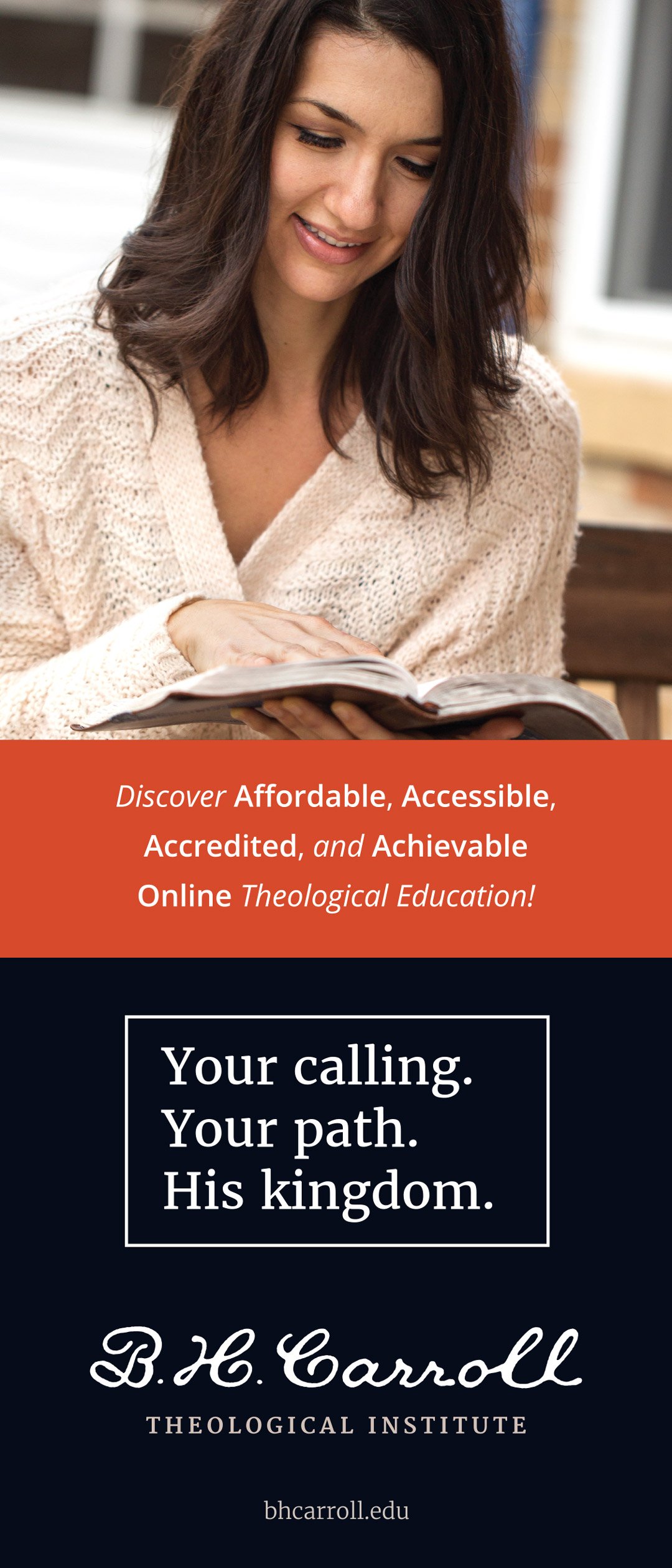 B. H. Carroll Theological Seminary - Rack Card Designs