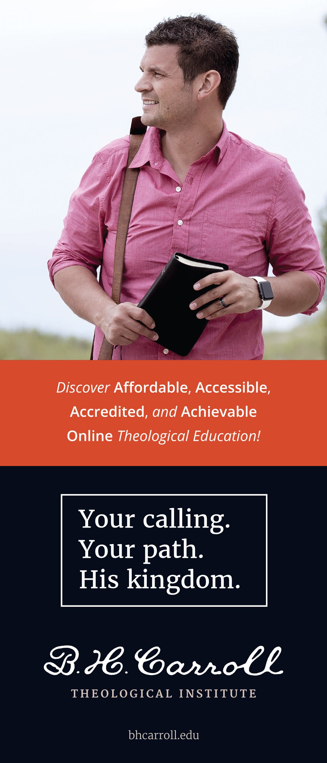 B. H. Carroll Theological Seminary - Rack Card Designs