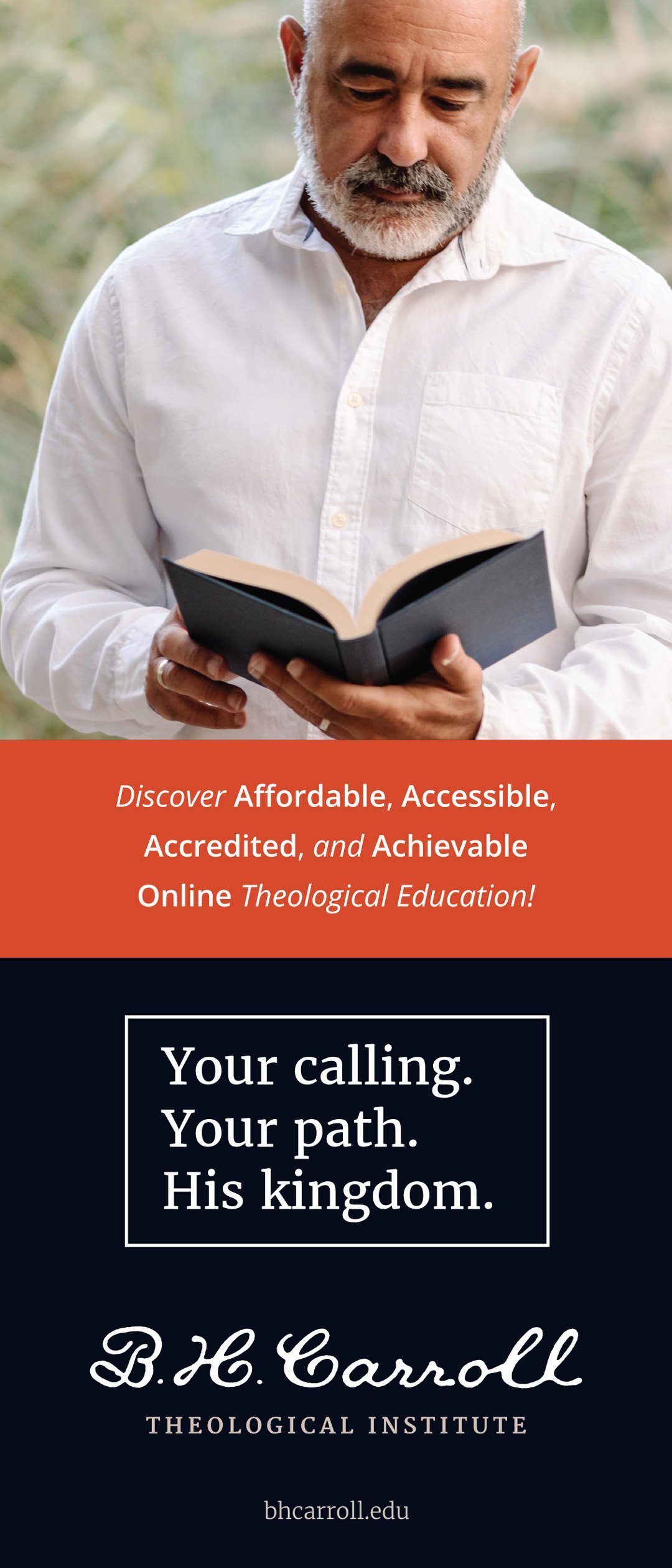 B. H. Carroll Theological Seminary - Rack Card Designs