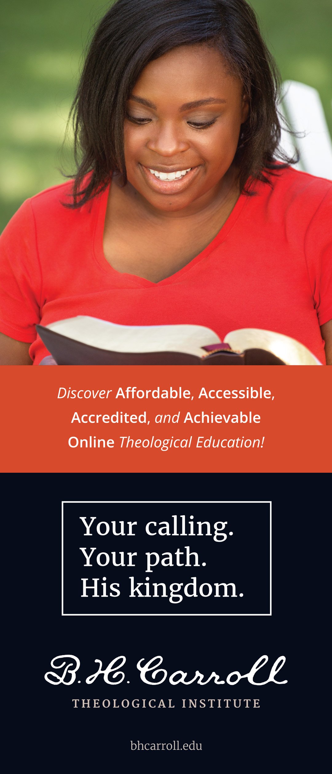 B. H. Carroll Theological Seminary - Rack Card Designs