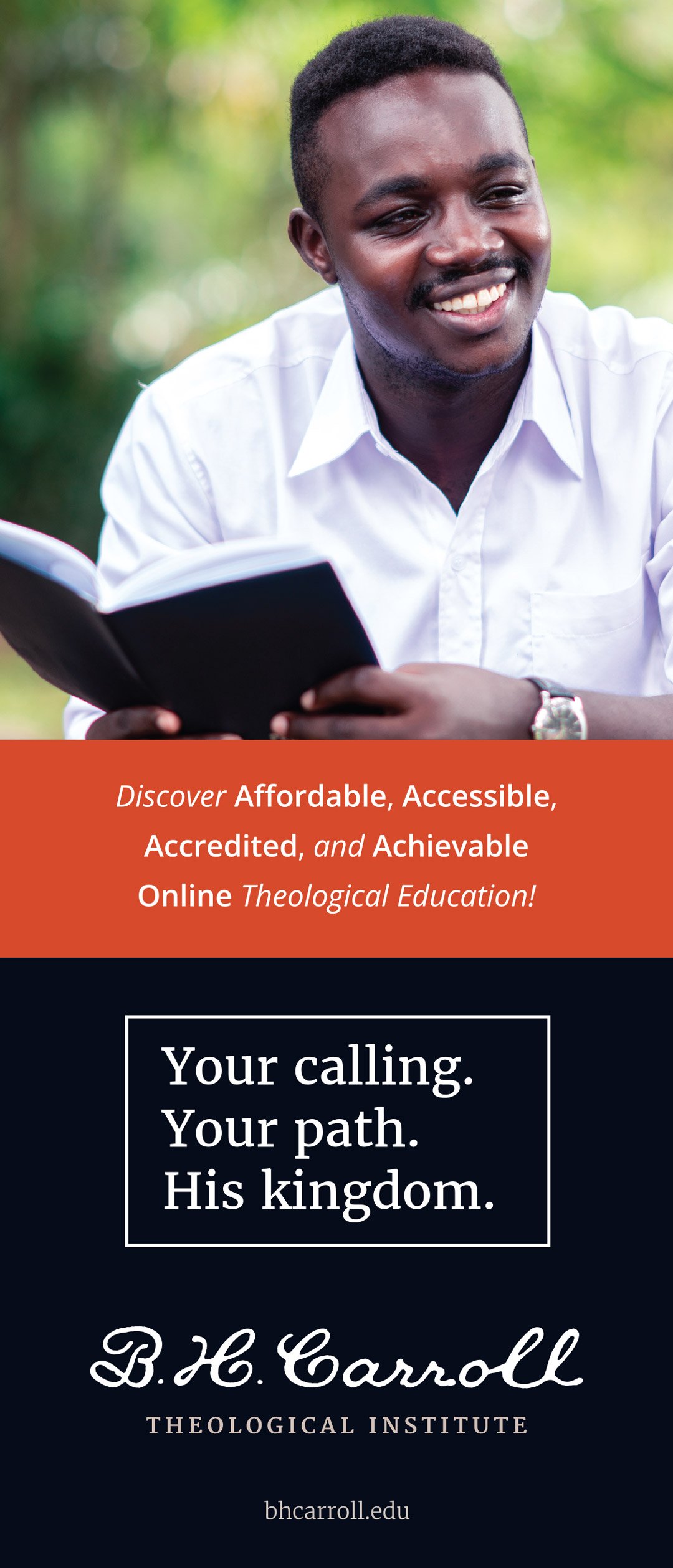 B. H. Carroll Theological Seminary - Rack Card Designs