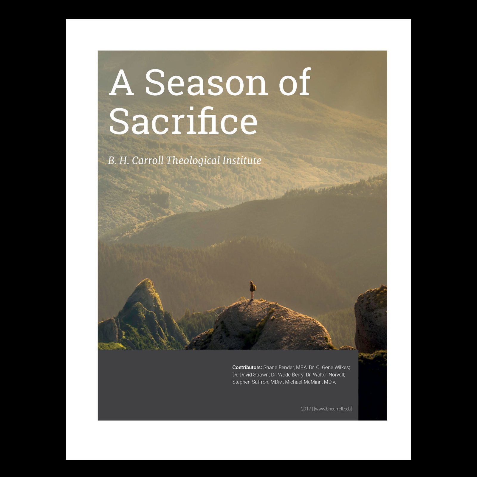 B. H. Carroll Theological Institute - Booklet Design