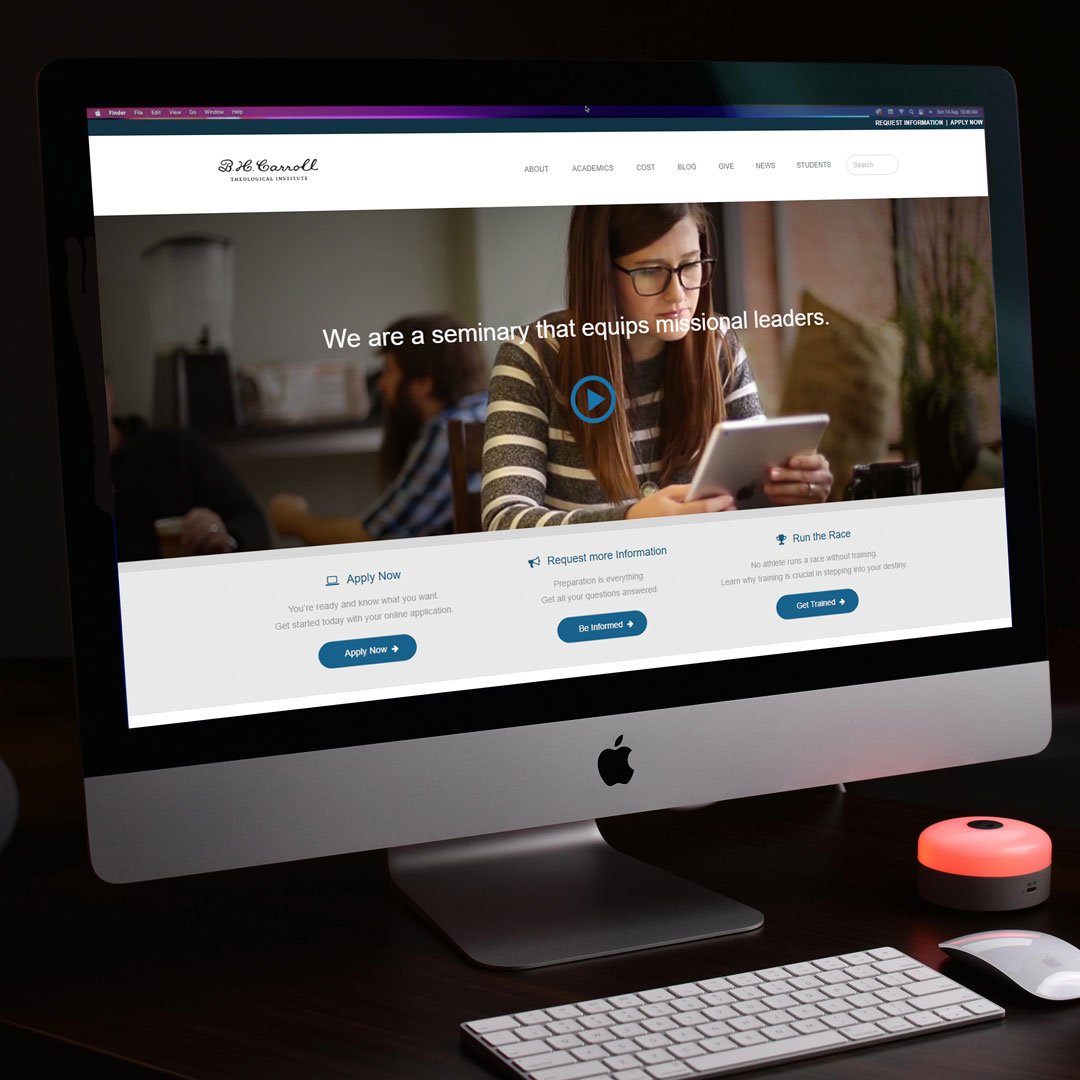 B. H. Carroll Theological Institute - Website Design