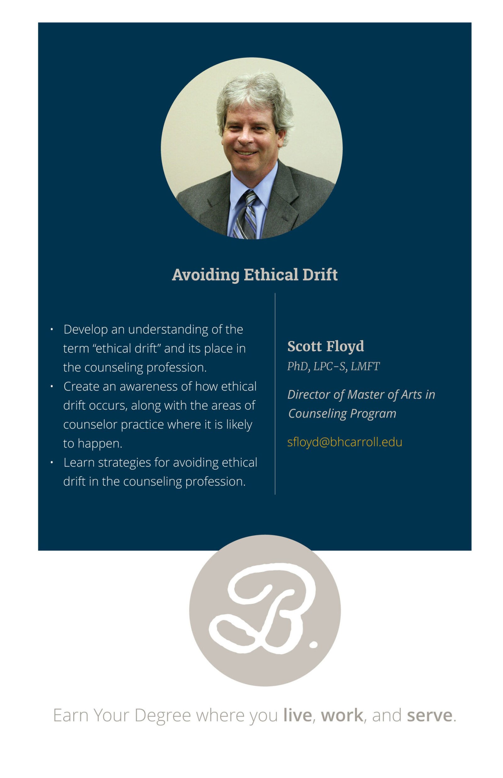 B. H. Carroll Theological Institute - Flysheet Design