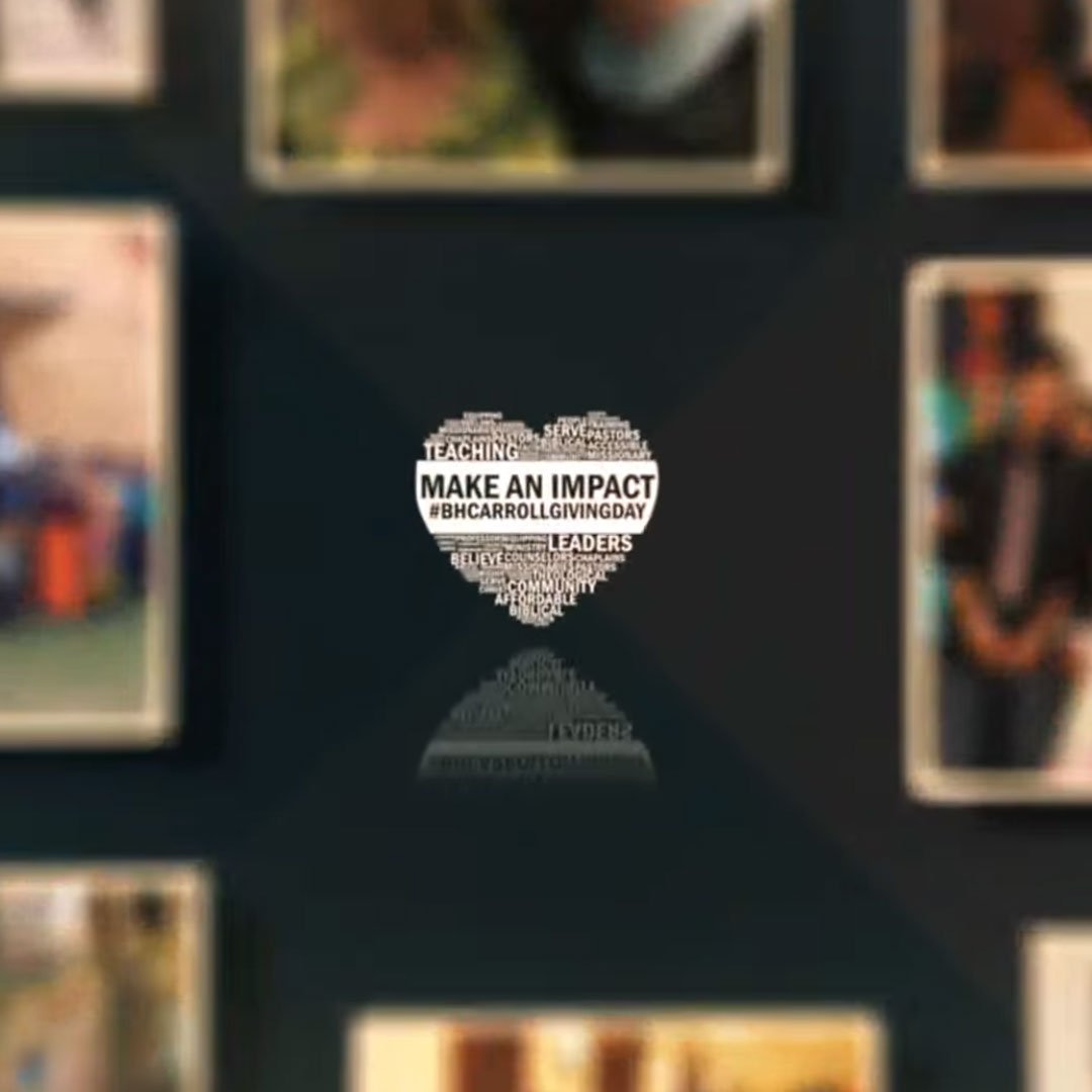 B. H. Carroll Giving Day - Video Design