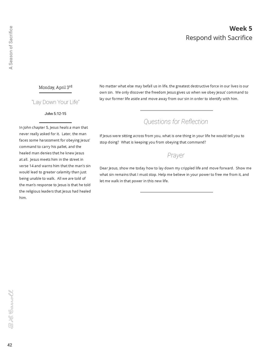 B. H. Carroll Theological Institute - Booklet Design