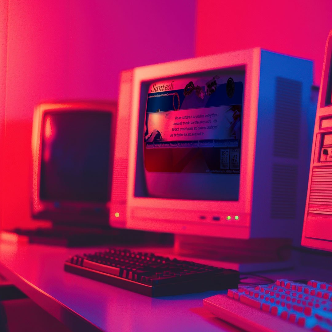 Santech - Flash Website Design