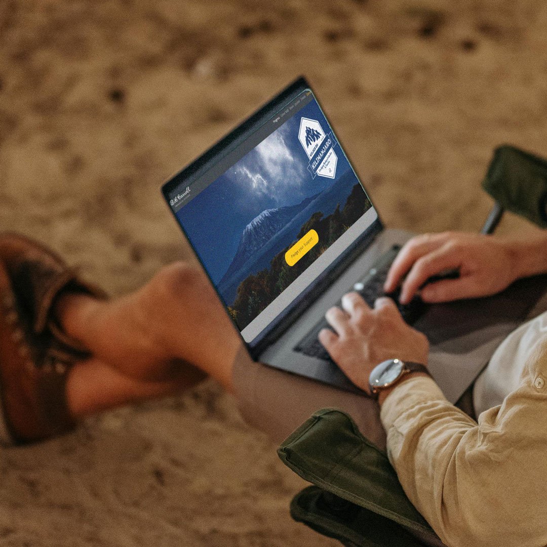 Wilkes on Kilimanjaro - Website Design