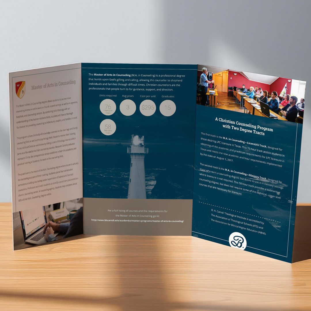 Counseling program brochure
