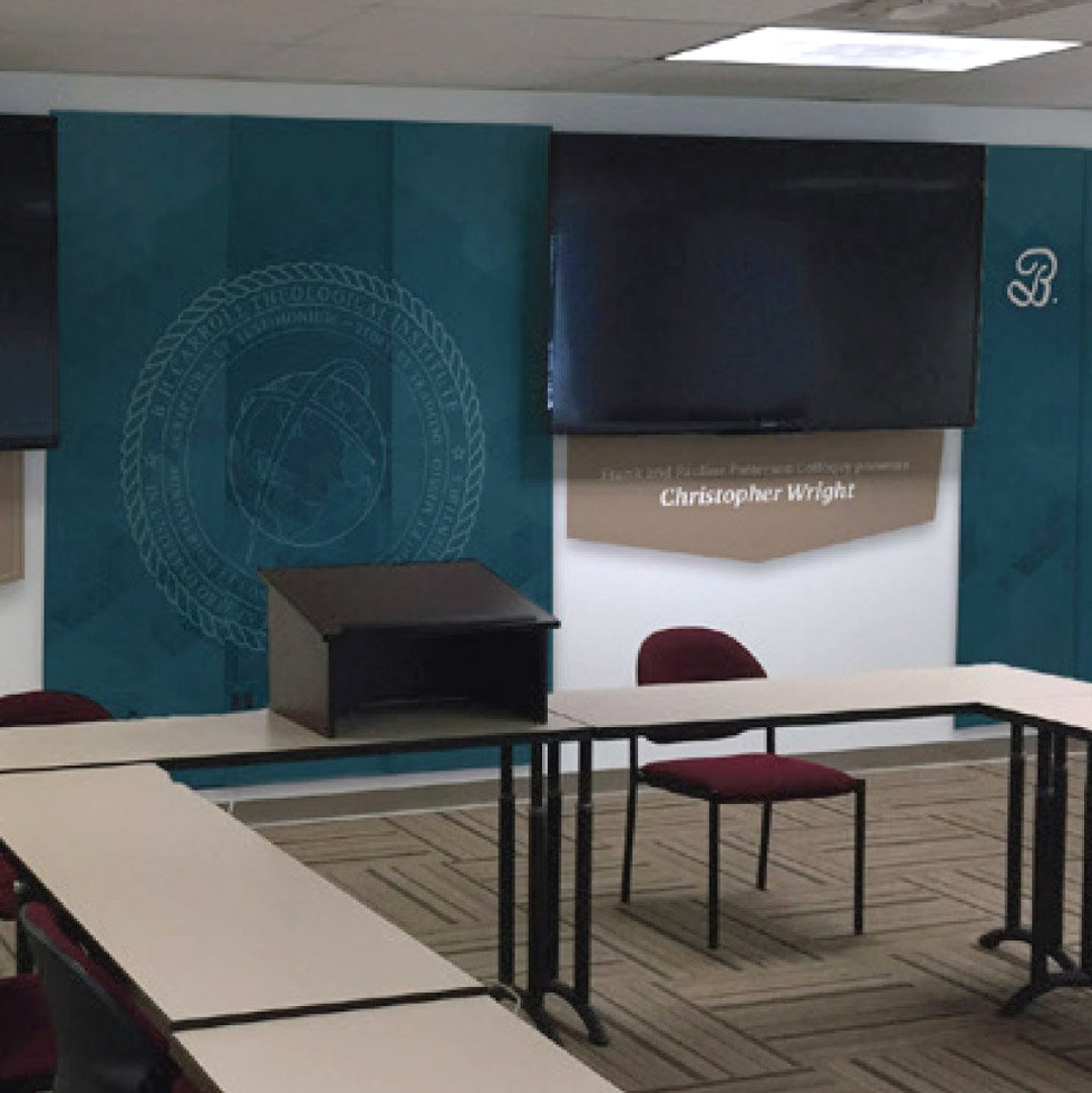 Exhibit design for Carroll Conference Room
